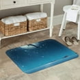 thumbnail image 5 of Kdxio Night Sky Moon Dolphin,16" x 24", Non-Slip Front Door Mats,Outdoor Welcome Mat Washable, 5 of 9