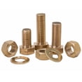 thumbnail image 2 of 2 Piece Brass Hex Bolt and Nut Flat Washer Kit, M16x40mm, 2 of 4