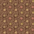 thumbnail image 1 of Ahgly Company Tapis d'Intérieur Lavable en Machine Carré Transitionnel Bronze Brun, 4 Pieds Carré, 1 of 7