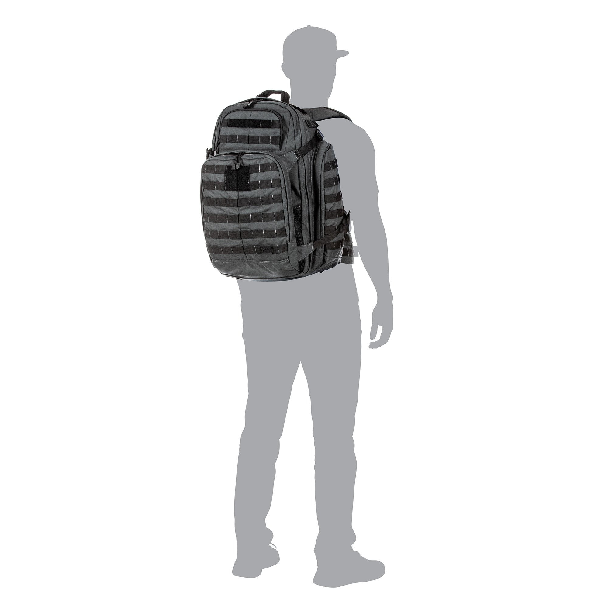 5.11 Work Gear RUSH72 Backpack, Molle Bag Rucksack Pack, 55 Liter, Double  Tap, 1 SZ, Style 58602 - Walmart.com