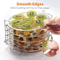 thumbnail image 3 of Estante Deshidratador SiCheer Acero Inoxidable Compatible para Freidora de Aire Crisp Instant Pot 5., 3 of 6