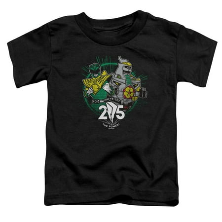 

Power Rangers Green 25 Toddler T-Shirt Black
