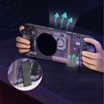 thumbnail image 1 of Transparent Back Plate Vents Version, For Steam Deck Back Plate, Heat Dissipation DIY Replacement Shell Case External Semiconductor Cooler For Steam Deck, 1 of 8