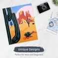 thumbnail image 5 of Pink Picasso Kits Colorful Destinations Paint by Number for Adults and Teens  DIY Unique Canvas Painting Kits Color by Numbers Arts & Crafts Kit  Desert Daydream 8x10- Paint Kit Set, 5 of 8