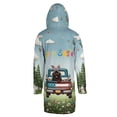 thumbnail image 2 of Happy Easter Newfoundland American Flag Truck Bunny Ears All Over Print 3D Hooded Duffle Toggle Coat Newfie Dog Lover Gifts - 03001, 2 of 6