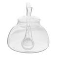 thumbnail image 3 of Glass Teapot with Tea Infuser blooming loose leaf Hanger Large Handle Tea Kettle Tea Pot, 3 of 9