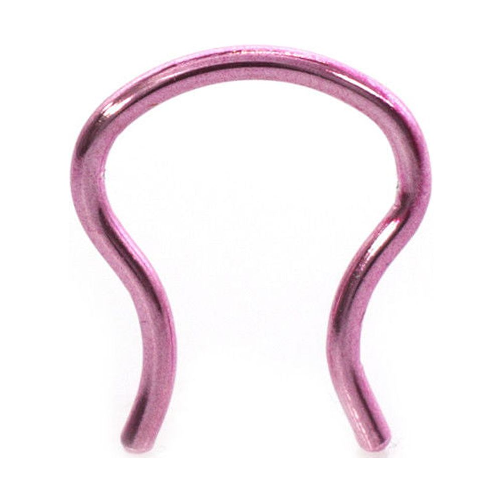 Septum Ring Retainer Multiple Colors Available Ion Plated 16g