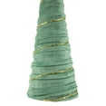 thumbnail image 3 of Northlight Twisted Cone Tree with Garland Christmas Decoration - 11.5" - Green, 3 of 4