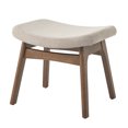thumbnail image 2 of TMS Divo Ottoman, Walnut and Taupe, Brown, 2 of 4
