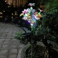 thumbnail image 1 of Luces solares de jardín Lámpara de adorno de jardín de árbol de mariposa LED impermeable para camino de decoración de patio de jardín, 1 of 8