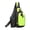 Green, variant on Lightweight Outdoor Travel Shoulder Backpack, Polyester Nylon Slim Bag, Soft Shoulder Adjustable Strap Backpack for Daily Driving, Walking, Sports