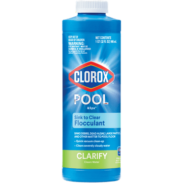 Clorox Pool & Spa 32 oz Clear Flocculant: Effective Solution for Crystal-Clear Swimming Pools