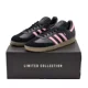 thumbnail image 1 of Ad-id-as Samba Sneakers Pink Logo Messi Miami Originals Black Trainers Men Size, 1 of 6