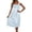 F-292Light Blue, variant on ZHOGXU Summer Dresses For Women Sleeveless Spaghetti Strap Solid Color Lace Midi Length Loose Fit Nightdress For Everyday Wear,Light Blue,One Size