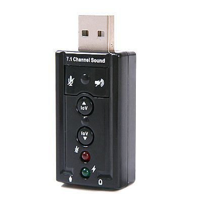 USB 2.0 External Sound Card 3D 7.1 Audio Adapter (Best External Audio Card)