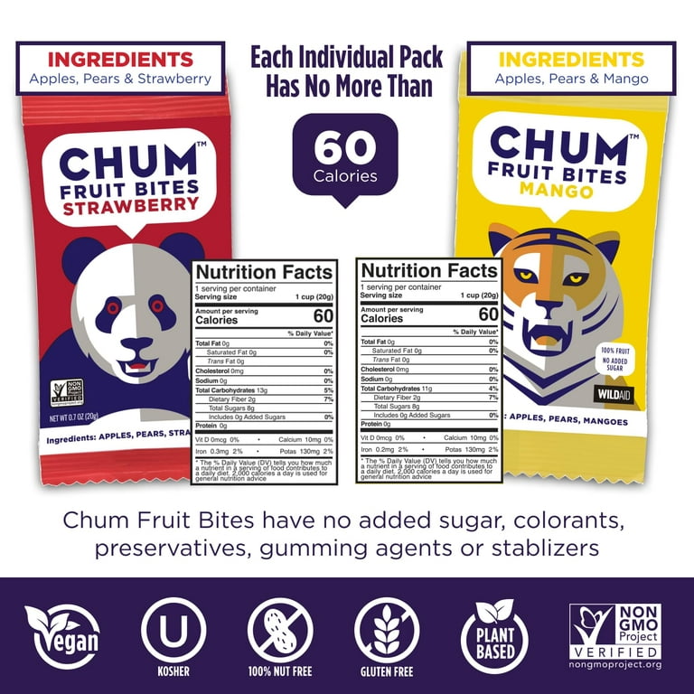 MANGO 12 PACK – Chum Fruit Bites