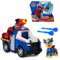 PAW Patrol Fire Rescue: Chase Rescue Fire Cruiser with Figure, Launcher & Accessories for Kids 3 