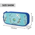 thumbnail image 4 of Goofa Travelling on Airplane Pattern Big Capacity Pencil Pen Case Office College Large Storage High Capacity Bag Pouch Holder Box Organizer, 4 of 9