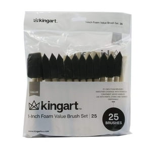 Kingart Value Pack All-Purpose Brush Set for Art, 15-Pack