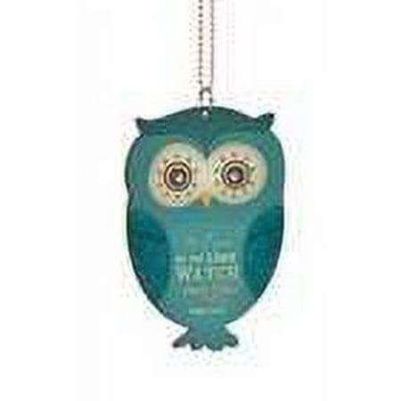 Car Charm-Owl-Eyes Of The Lord Watch... w/Chain (2.75 x 4)