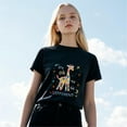 thumbnail image 5 of Women's Short Sleeve Shirts Modal 100% Cotton T-Shirt, Girls T shirts Model Cotten for summer, Moisture Wicking, Anti-Odor, 5 of 16