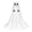 Cat Ghost, variant on Halloween Light Up Dog Ghost Decorations Outdoor, 29.5" Spooky Standing Ghost Decor with Lights, Halloween Props for Yard Garden Porch Patio Mantel Home Party Supplies