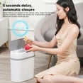 thumbnail image 4 of Cubo de basura inteligente, Bote de Basura con Sensor de Movimiento de 12 L, Bote de Basura de Inducción Automática para Dormitorio, Baño, Cocina, ABS, Material PP, no Incluidas Batería, 4 of 4