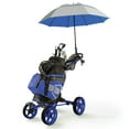 thumbnail image 6 of Suntek 68 In. UV Protection Wind Cheater Vented Canopy Golf Umbrella (Silver and Blue), 6 of 8