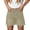 Khaki, variant on Women's Pants, Women's Casual Pants for Home Leisure Lightweight Summer Shorts with Ripped Design and Practical Pockets Comfort and Relaxed Style Orange L