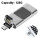 thumbnail image 2 of Flash Drive para iPhone 3 en 1 USB tipo C, memoria externa128G, 2 of 5