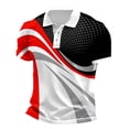 thumbnail image 5 of COSFO Graphic Polo Shirts for Men Big And Tall Golf Short Sleeve Tops Pullover Collared Performance Quick Dry Regular Fit Mens Graphic Tees, 5 of 5