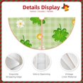thumbnail image 3 of Rateoe St Patrick's Day11 Pattern Christmas Tree Skirt with Ties , Christmas Tree Decorations, Farmhouse Christmas Decor Xmas Holiday Decorations-36", 3 of 6