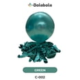 thumbnail image 1 of Bola Bola Bolsa con 50 Globos chrome 5' Aptos para aire y helio GREN C-0002, 1 of 4