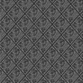 thumbnail image 1 of Ahgly Company Indoor Square Patterned Charcoal Black Area Rugs, 6' Square, 1 of 6