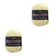 thumbnail image 4 of Wosthever Hilo de 3 capas para tejer a mano, 50g por bola, bufanda, Almohada, manta, ganchillo, , algodón de leche 21 # 2Conjunto, 4 of 6