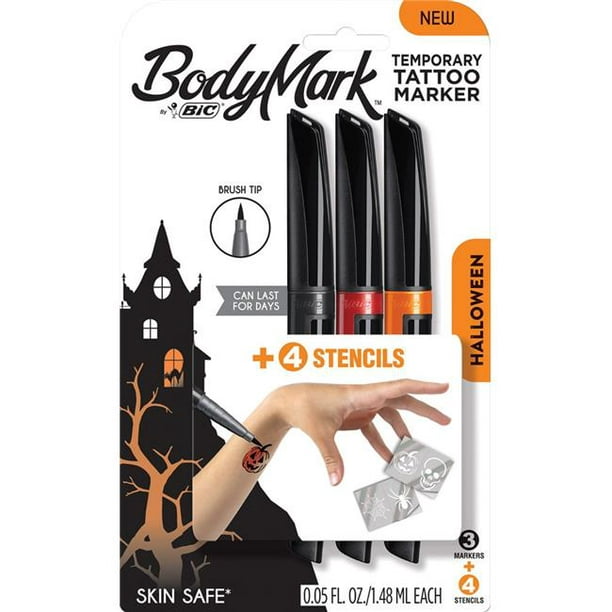 Bic® Body Mark™ Halloween Markers, 3 ct / 0.04 fl oz - Gerbes Super Markets