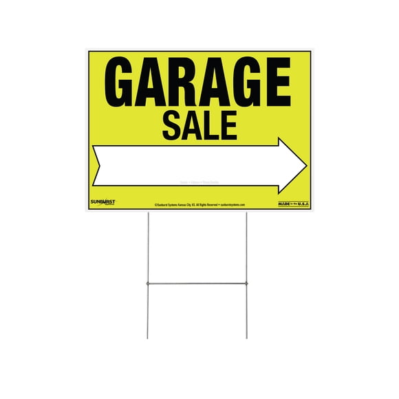 Garage Sale Signs