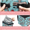 thumbnail image 4 of Cross Foldable Mini Trash Can for Car with Lid, Leak-Proof, and Hanging Storage Bag - Car Trash Can, 4 of 6