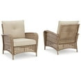 thumbnail image 3 of Signature Design by Ashley Casual Braylee Lounge Chair with Cushion (Set of 2)  Driftwood, 3 of 8