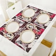 thumbnail image 5 of Hazbin Hotel Placemats Set of 4, 12x18 Inch Table Mats for Party Kitchen Dining Decoration Place Mats, 5 of 8