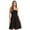 Black, variant on Riviera Sun Strapless Tube Short Dress / Summer Dresses (Fuchsia / White, Large)