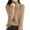 Rose Gold, variant on Oversized Turtleneck Sweater Women Soft Chunky Knit Pullover Top Cozy Cold Weather Long Sleeve Casual Winter Wear XXXL Size Black