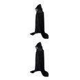 thumbnail image 4 of Advancent 2020 nuevos disfraces de Halloween mujeres hombres capa elegante con capucha adultos/niños largo negro vacaciones fiesta capas capucha Type3 NO3 Advancent CBP035019, 4 of 5
