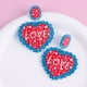 thumbnail image 1 of WILLBEST Pendientes De Plata Con Forma De Corazón Para Mujer, Accesorios De Moda Para San Valentín, Para Mujer Y Niña, Para Regalar., 1 of 5