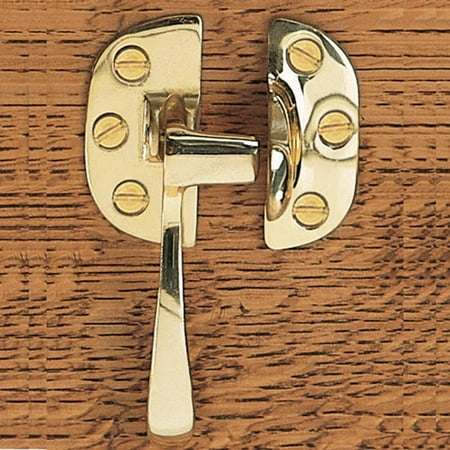 - Solid Brass Icebox Left hand latch (for 3/8
