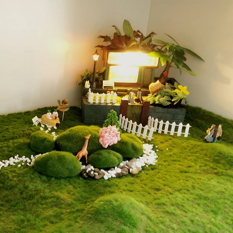 1PC DIY Mini Fairy Garden Simulation Plants Artificial Fake Moss Decor –  WAENLIR