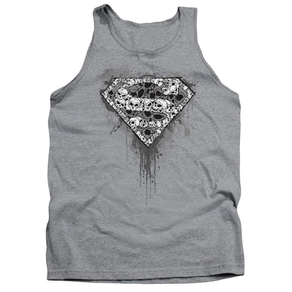 Superman - Many Super Skulls - Tank Top - XX-Large