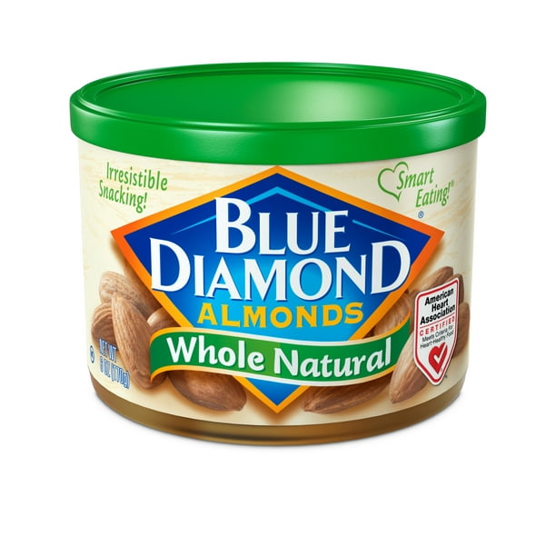 Blue Diamond Whole Natural Almonds, 6 oz