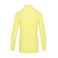 thumbnail image 5 of ACTIVE UNIFORMS Women's Long Sleeve Turtle-Neck T-Shirt Under Scrub (Yellow, 3X-Large), 5 of 5