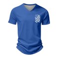 thumbnail image 4 of Men's T-shirt T-shirts Graphic Text Pool3D Printing Street Casual Short Sleeve Printed Clothing Basic M, 4 of 5